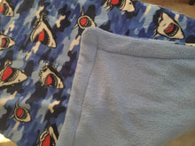 Load image into Gallery viewer, Kennel Blanket - plush fleece double sided - large