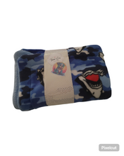 Load image into Gallery viewer, Kennel Blanket - plush fleece double sided - large