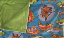 Load image into Gallery viewer, Kennel Blanket - fleece double sided - large