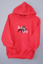 Load image into Gallery viewer, Hoodie: Bully Life Center Front Logo - no arm logo