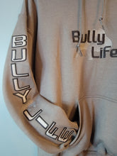 Load image into Gallery viewer, Hoodie: Bully Life Front Logo with Bully life Arm