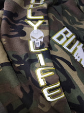 Load image into Gallery viewer, Hoodie : Glow in the Dark & Reflective - Camo