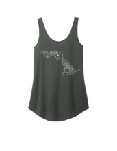 Load image into Gallery viewer, Tank Top - District Brand - Charcoal - MUTLIPLE IMAGE OPTIONS
