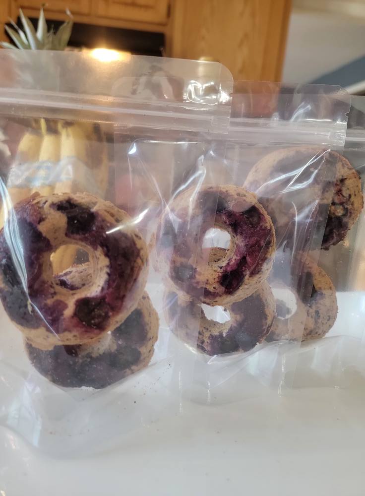 TREATS - Blue Berry Bagels - Large Cookie