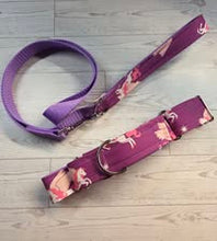 Load image into Gallery viewer, Martingale Collar - Purple Unicorn
