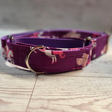 Load image into Gallery viewer, Martingale Collar - Purple Unicorn
