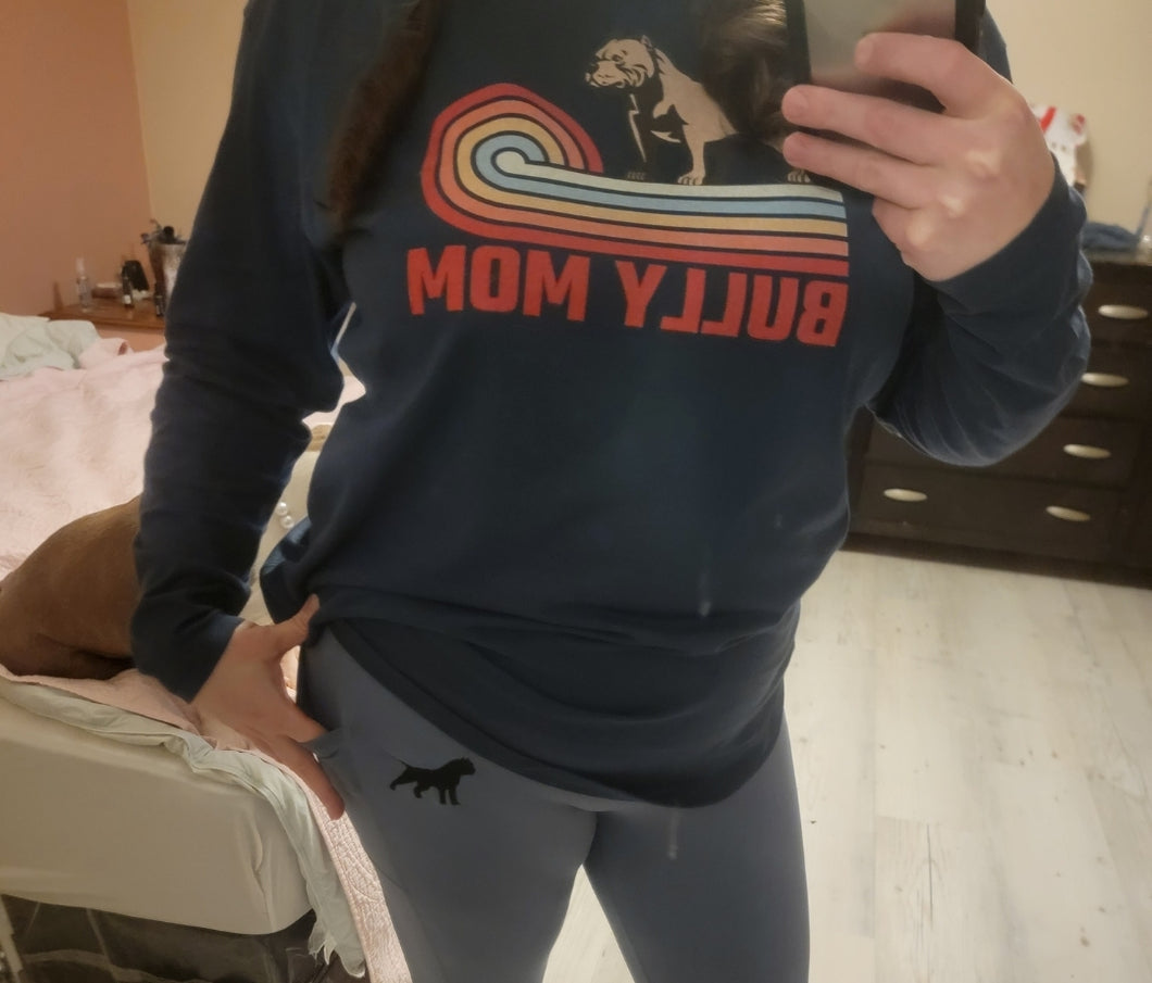 Long Sleeve Shirt - Retro Bully Mom