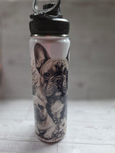 Load image into Gallery viewer, 22oz Tumbler - Frenchie and Sunflower 🌻

