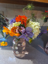 Load image into Gallery viewer, Medium Fresh Cut flowers with vase
