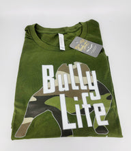 Load image into Gallery viewer, Short Sleeve Shirt - Bully Life - Army Camo Printed
