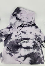 Load image into Gallery viewer, Dog Hoodie: Tie Dye - Old Fashioned (Black)
