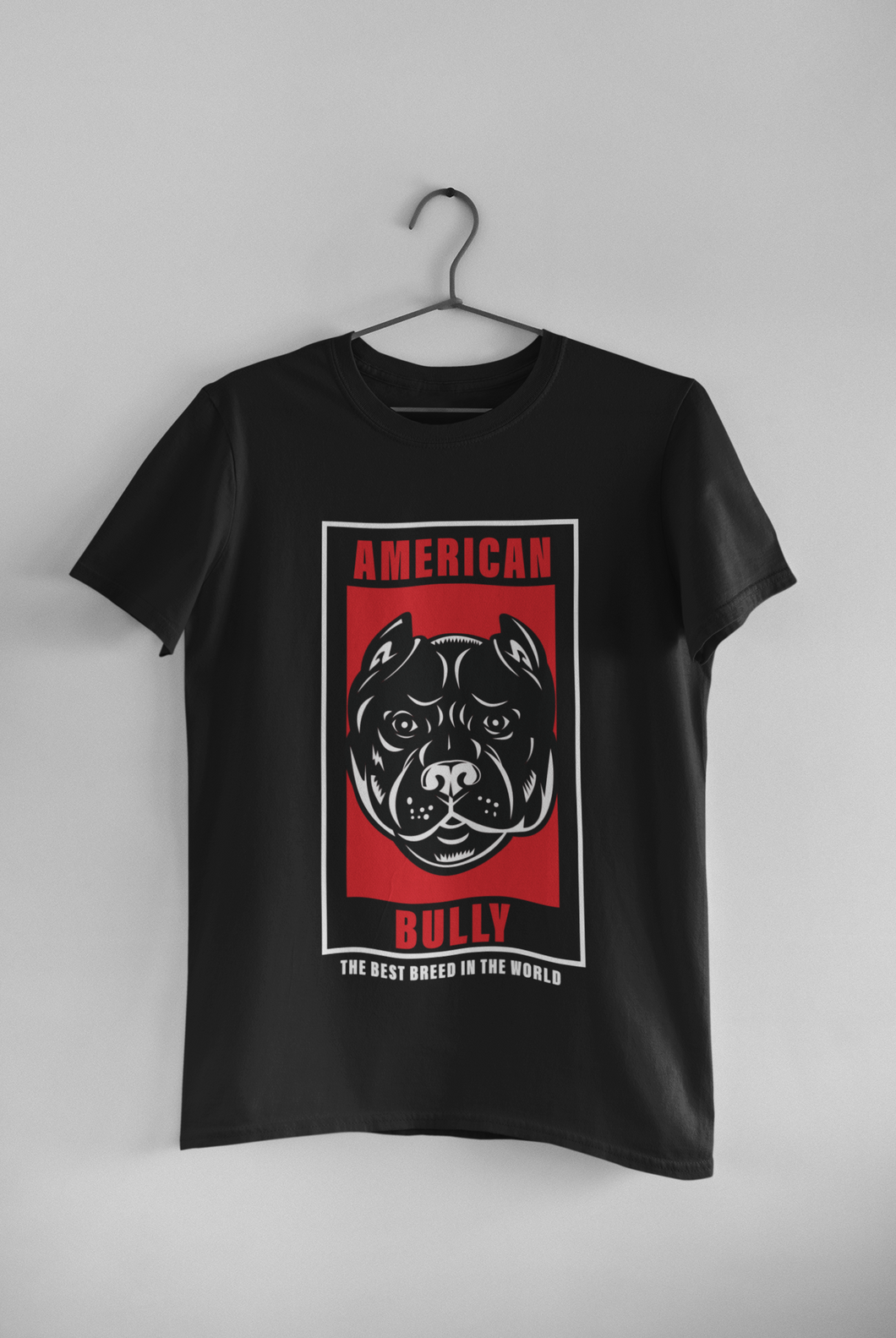 T-Shirt American Bully Logo - The Best Breed (multiple colors)