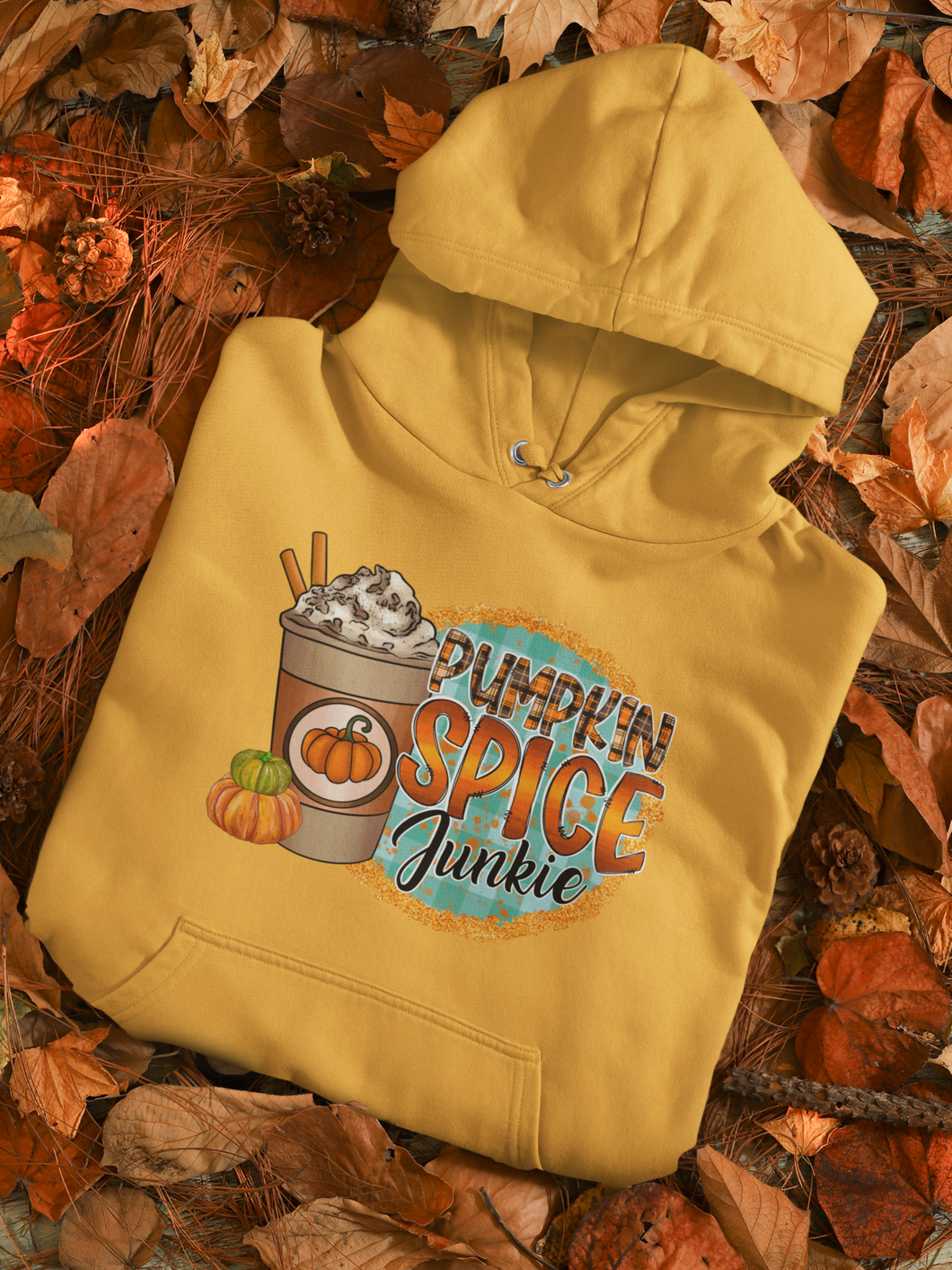 Hoodie - Pumpkin Spice Junkie