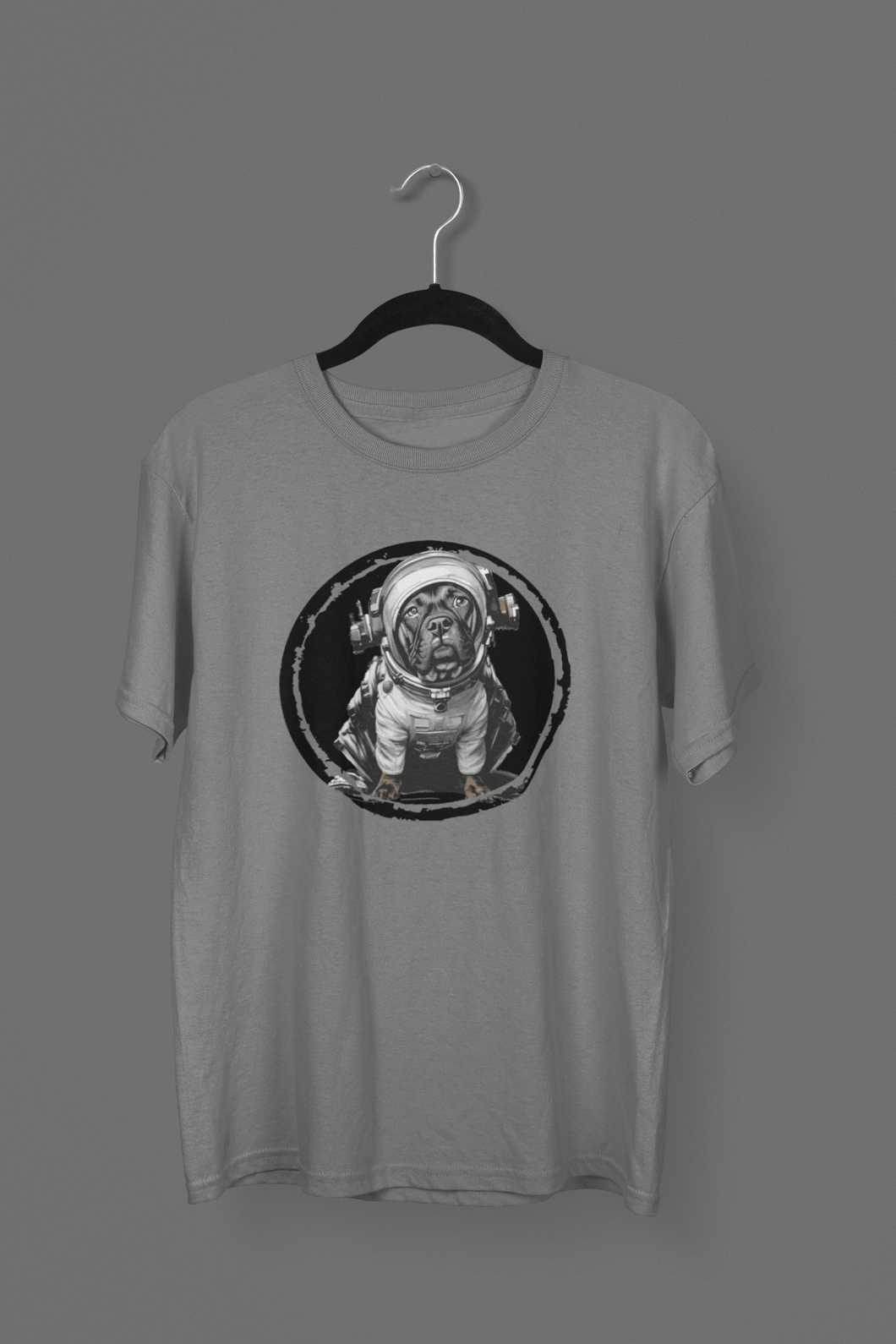 Mens T-Shirt American Bully - Space Edition