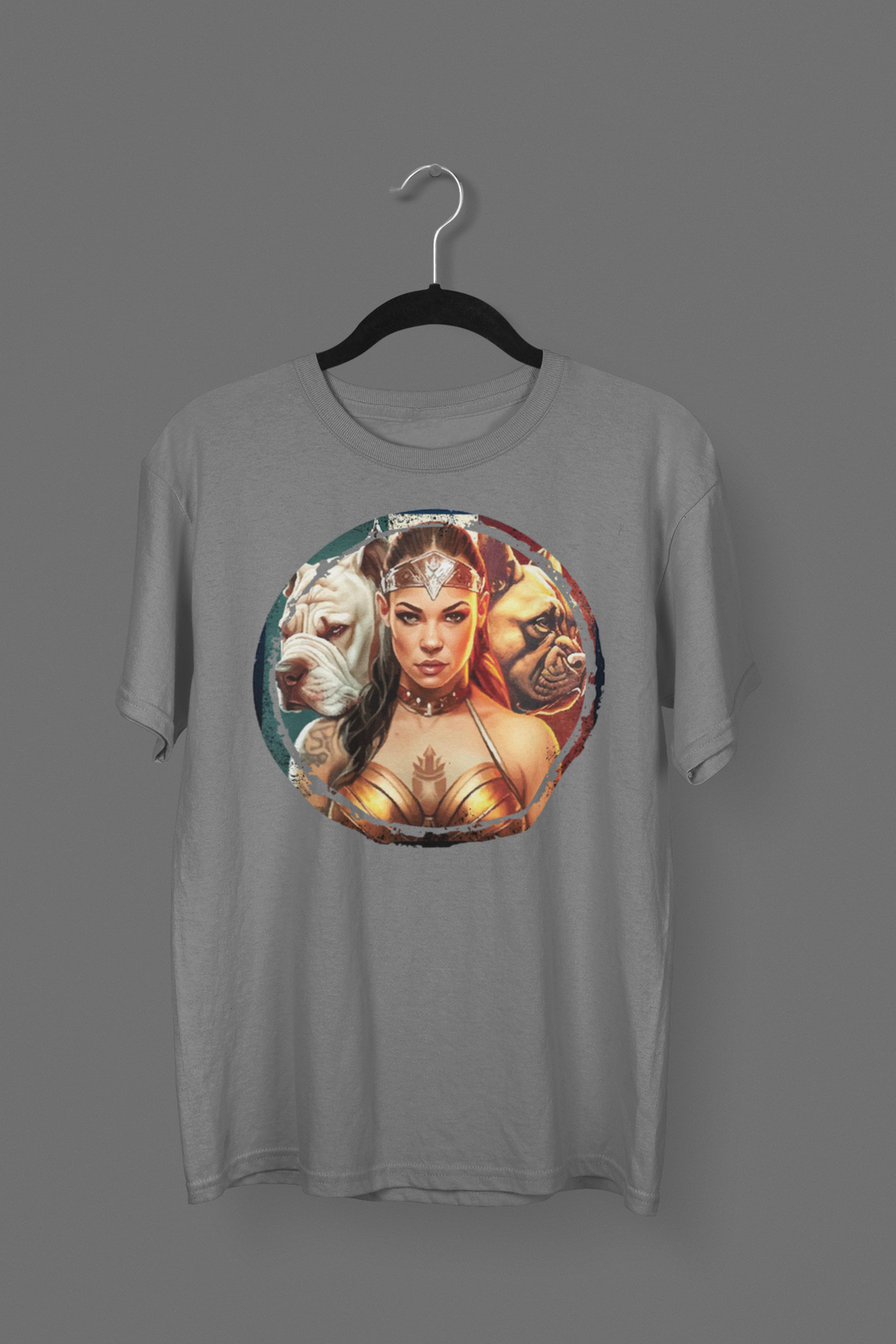 Mens T-Shirt American Bully - Wonder Woman