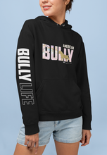 Load image into Gallery viewer, Hoodie: Unicorn American Bully Silhouette with Bully Life Arm
