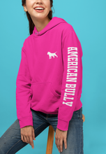 Load image into Gallery viewer, Hoodie: American Bully Left Chest &amp; American Bully Arm (Multiple Colors)
